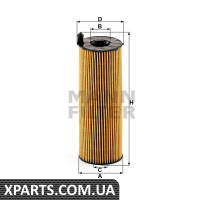 Фільтр масляний MANN-FILTER HU831X