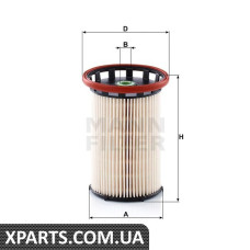 Фильтр топливный MANN-FILTER PU80081