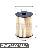 Фільтр паливний MANN-FILTER PU8013Z