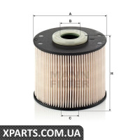 Фільтр паливний MANN-FILTER PU927X