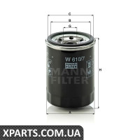 Фільтр масляний MANN-FILTER W6107