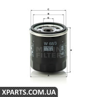 Фільтр масляний MANN-FILTER W683