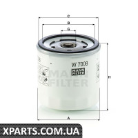 Фільтр масляний MANN-FILTER W7008