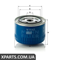 Гідравлічна коробка передач/автоматич MANN-FILTER W9142