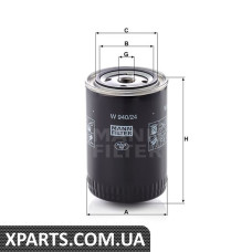 Гідравліка MANN-FILTER W94024