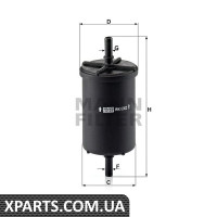 Фільтр паливний MANN-FILTER WK6002