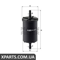Фільтр паливний MANN-FILTER WK6002