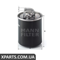 Фильтр топливный MANN-FILTER WK84217