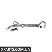 Патрубок радіатора Peugeot 406 1.9 TD 96-04 Metalcaucho 08567