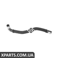 Патрубок радіатора Peugeot 206 1.9 98- Metalcaucho 08628