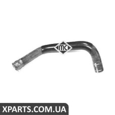 Патрубок радіатора Peugeot 206 1.1/1.4/1.6 98-07 Metalcaucho 08673