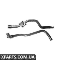 Патрубок системи опалення 2 частини Peugeot 307/Citroen C4 1.4 1.6 03- Metalcaucho 08938