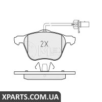Комплект гальмівних колодок, дискове гальмо MEYLE - 0252326920W Комплект гальмівних колодок, дискове гальмо MEYLE - 0252326920W