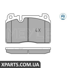 Колодки Гальмівні Pd Audi P. Q5 12-20 MEYLE 0252564316PD