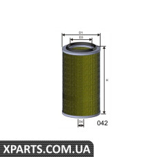 Фiльтр повiтряний Misfat RM973