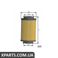 Фільтр паливний AUDI/SEAT/SKODA/VW/A3/ALTEA/LEON/TOLEDO/OCTAVIA/CADDY/GOLF/PASSAT/OES/JETTA Misfat F107