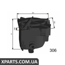 Фiльтр паливний Misfat F110