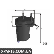 Паливний фільтр RENAULT GRAND SCENIC/MEGANE Misfat F114