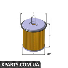 Фiльтр паливний CITROEN/FIAT/HYUINDAI/LANCIA/PEUGEOT/ROVER/BERLINGO/JUMPY/EVASION/C15/XANTIA/XSARA/ZX/SCUDO/ULYSSE/LANTRA/ZETA/205/306/309/405/406/605 Misfat F676