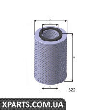 Фiльтр масляний Misfat L541