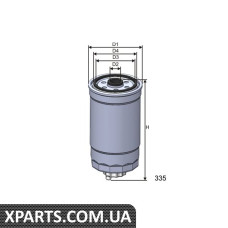 Фiльтр паливний Misfat M351