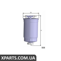 Фільтр паливний Misfat M365