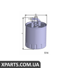 Фiльтр паливний MERCEDES A/SPRINTER/VITO Misfat M416