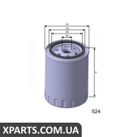 Фільтр масляних Misfat Z620