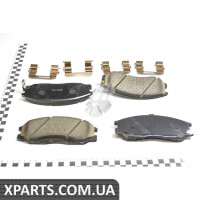 Колодки передні гальмівні Mobis 5810126A00