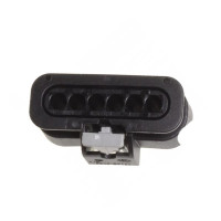 4F0973706 VAG Корпус плоского контакту, 6-контактний