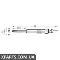 Свічка розжарення D POWER NGK 6943