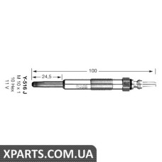 Свеча накала D POWER NGK 6416