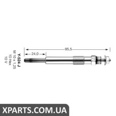 Свічка розжарення D POWER NGK 4520