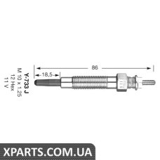 Свічка розжарювання D POWER NGK 6592
