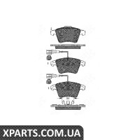 Колодки дискові гальмові Nibk PN0353W