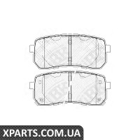 Колодки гальмівні дискові Nibk PN0457