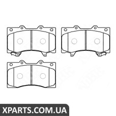 Колодки гальмові дискові Nibk PN0555