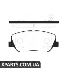 Колодки гальмові дискові Nibk PN11001