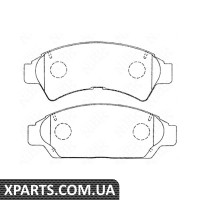 Колодки дискові гальмові Nibk PN1259