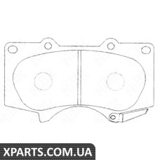 Колодки гальмові дискові Nibk PN1482