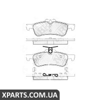 Колодки дискові гальмові Nibk PN1840