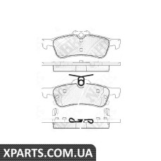 Колодки дискові гальмові Nibk PN1840