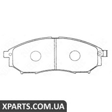 Колодки гальмівні без датчика Nibk PN2444