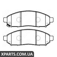 Колодки передні Nibk PN2517