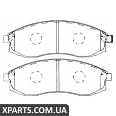 Колодки гальмівні дискові Nibk PN2824