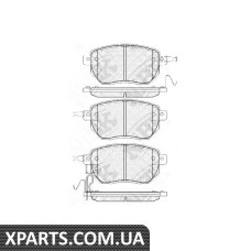 Комплект тормозных колодок дисковый тормоз Nibk PN2901