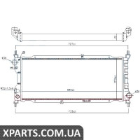 Радіатор Nissens 63286A