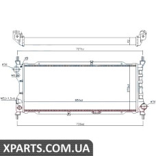 Радіатор Nissens 63286A