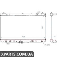Радіатор Nissens 64633