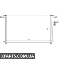 Радіатор кондиціонера Nissens 94869